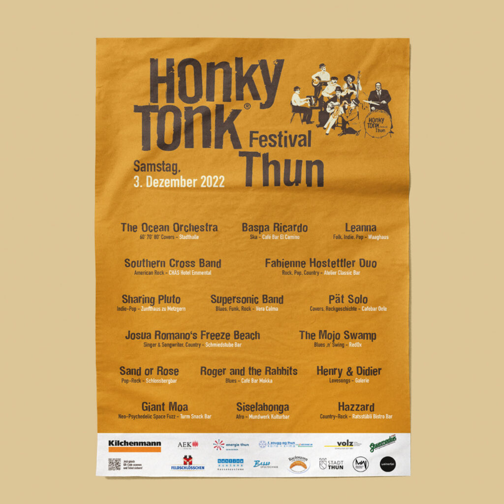 Honky Tonk Thun 2022 Poster